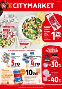 K-CITYMARKET tarjoukset - Alkaen MA 19.10.2026