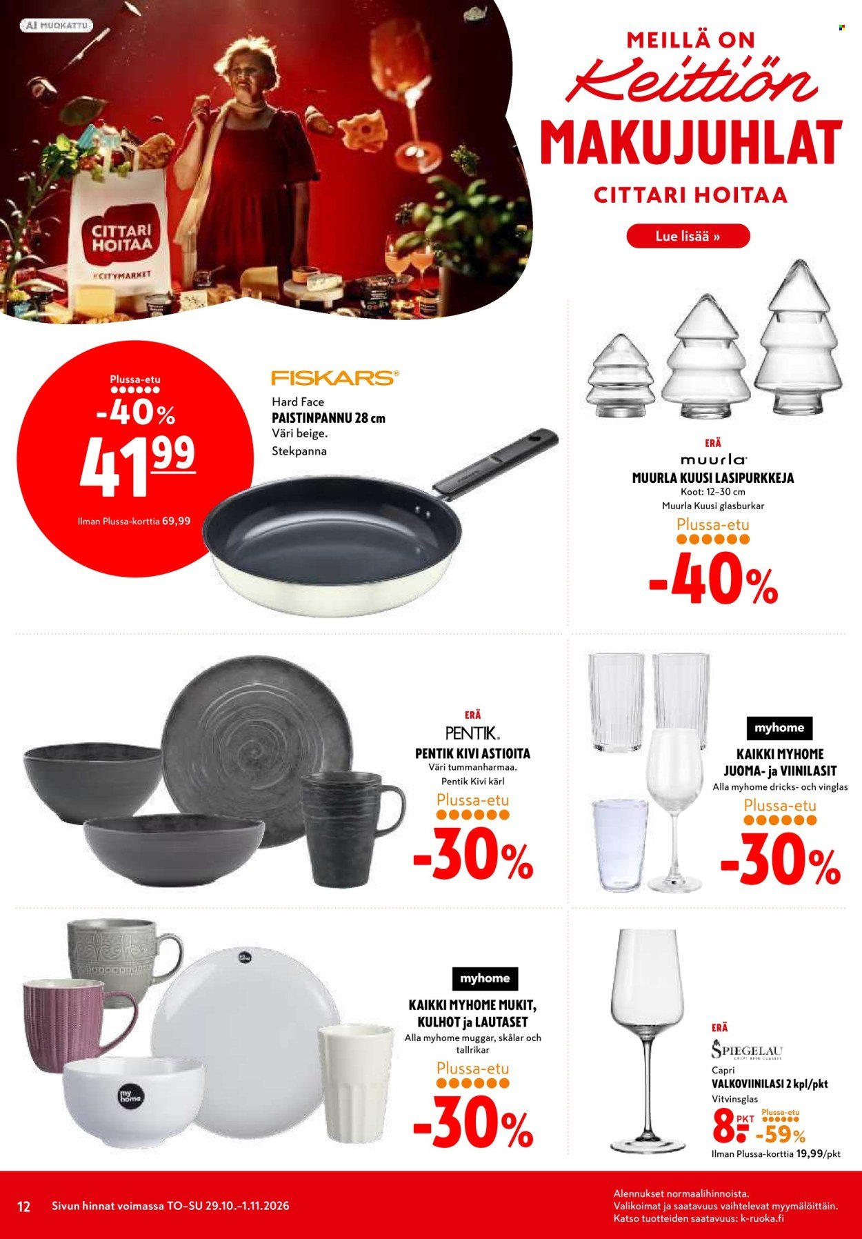 K-CITYMARKET tarjoukset - Alkaen TO 29.10.2026