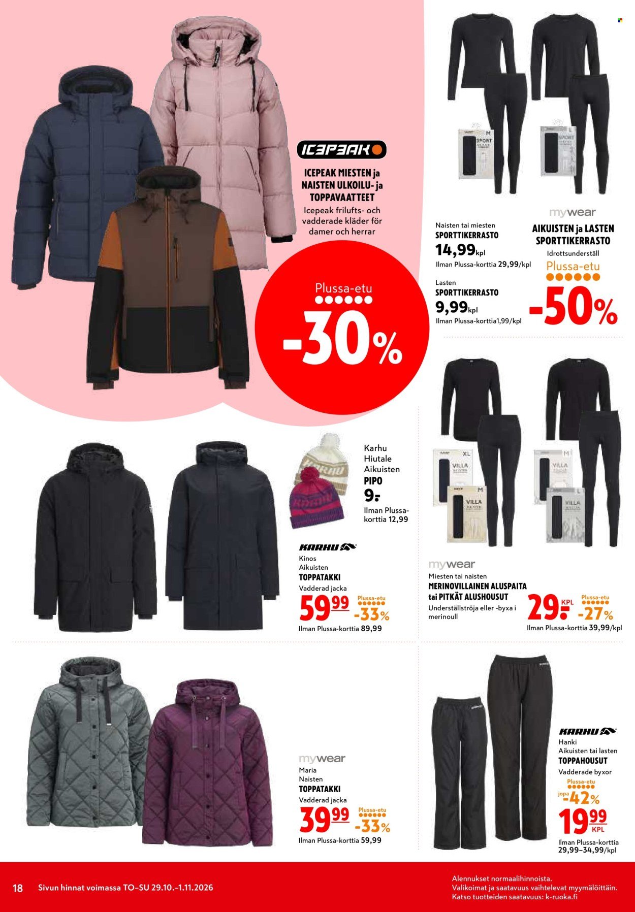 K-CITYMARKET tarjoukset - Alkaen TO 29.10.2026
