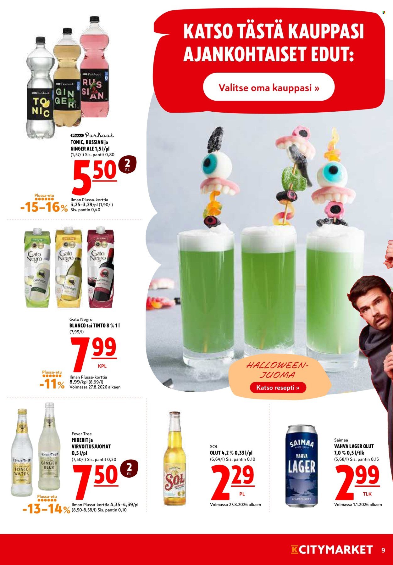 K-CITYMARKET tarjoukset - Alkaen TO 29.10.2026