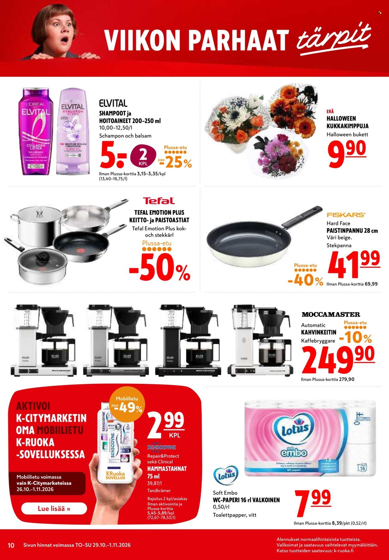 K-CITYMARKET tarjoukset - Alkaen TO 29.10.2026