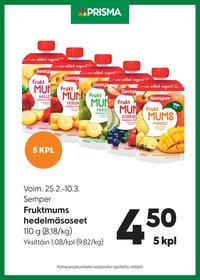 PRISMA tarjoukset - Alkaen KE 25.2.2026