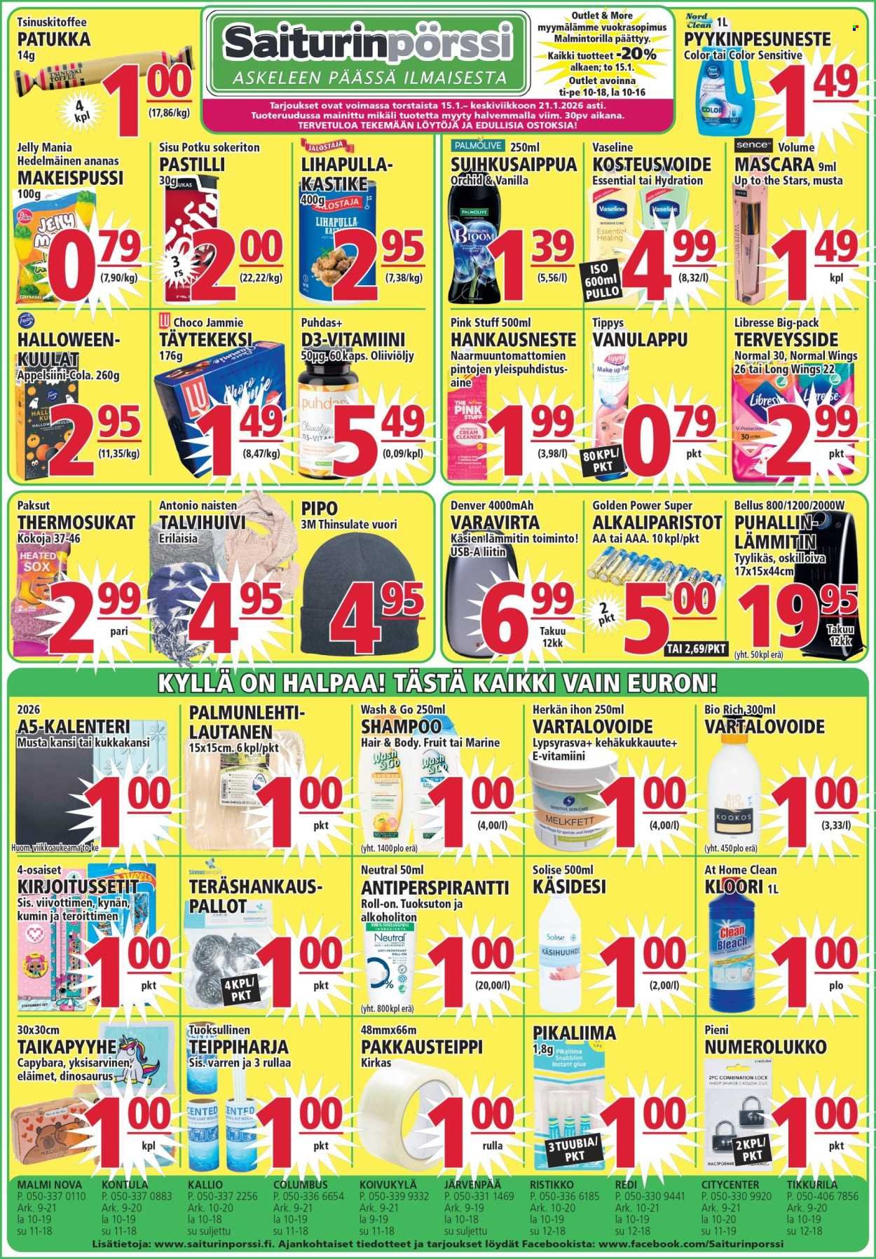 SAITURINPÖRSSI tarjoukset - Alkaen TO 15.1.2026