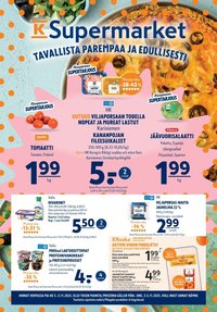 K-SUPERMARKET tarjoukset - Tavallista parempaa ja edullisesti (2025-11-03 - 2025-11-05)