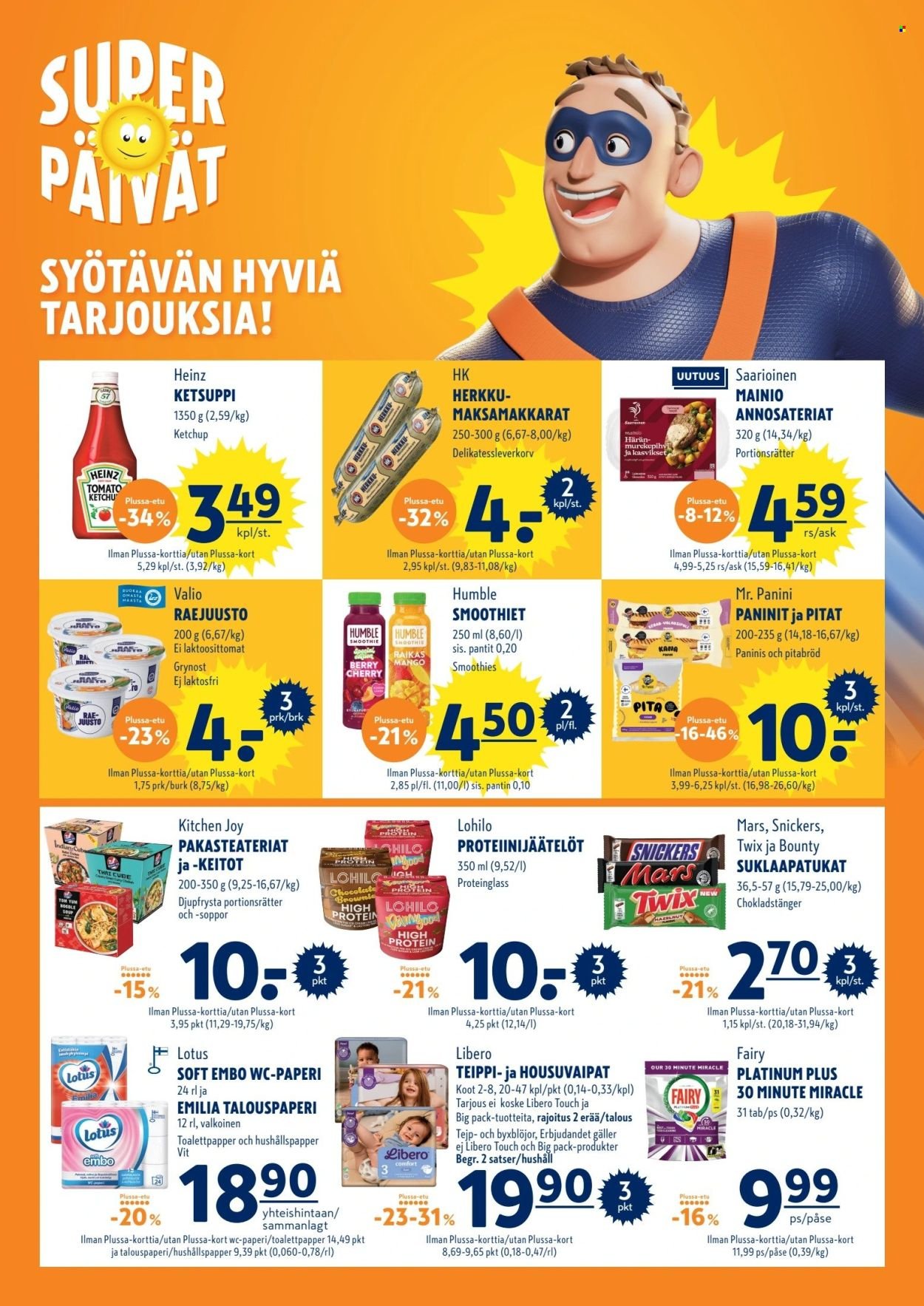 K-SUPERMARKET tarjoukset - Syötävän hyviä tarjouksia