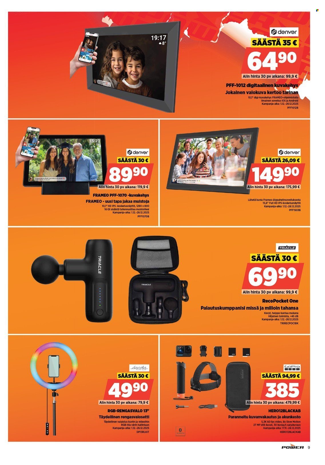 POWER tarjoukset - Joulukuu 2025