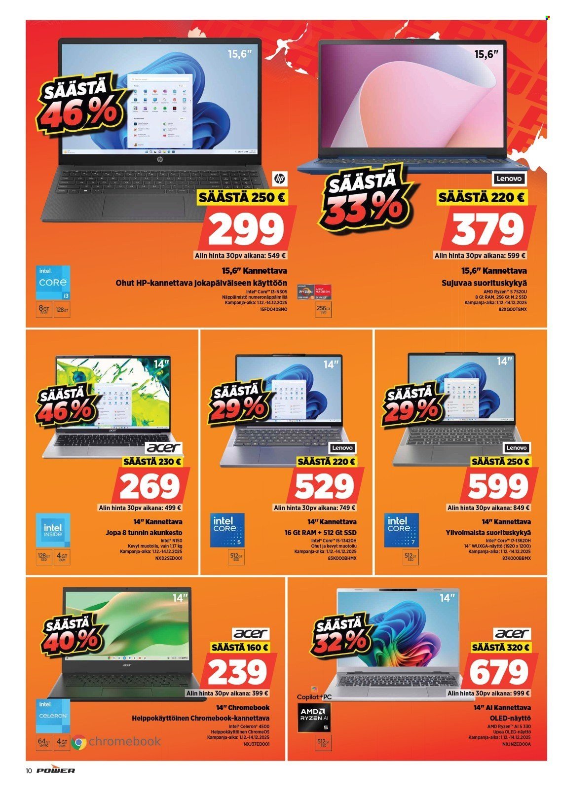 POWER tarjoukset - Joulukuu 2025