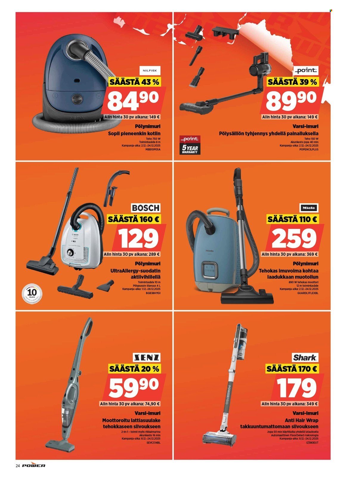 POWER tarjoukset - Joulukuu 2025