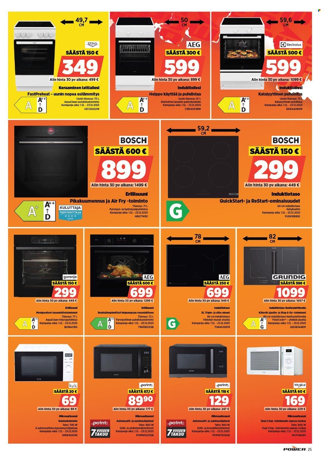 POWER tarjoukset - Joulukuu 2025
