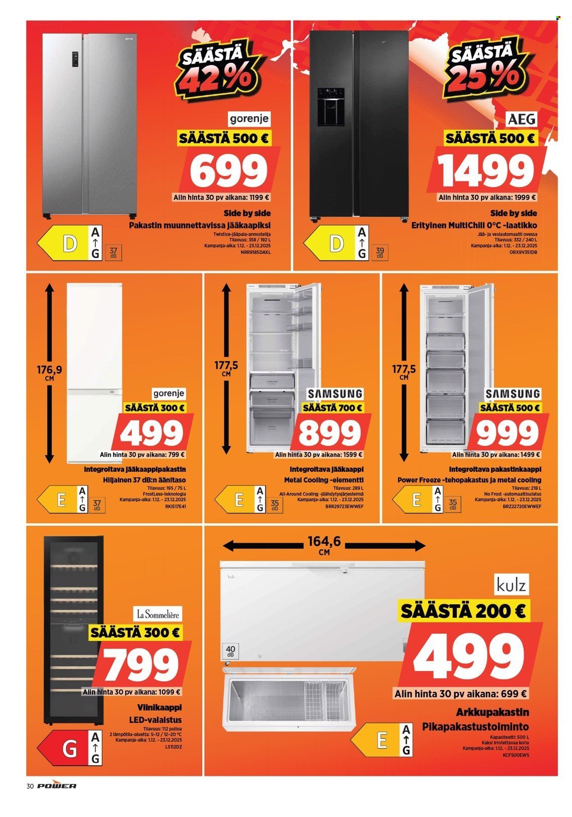 POWER tarjoukset - Joulukuu 2025