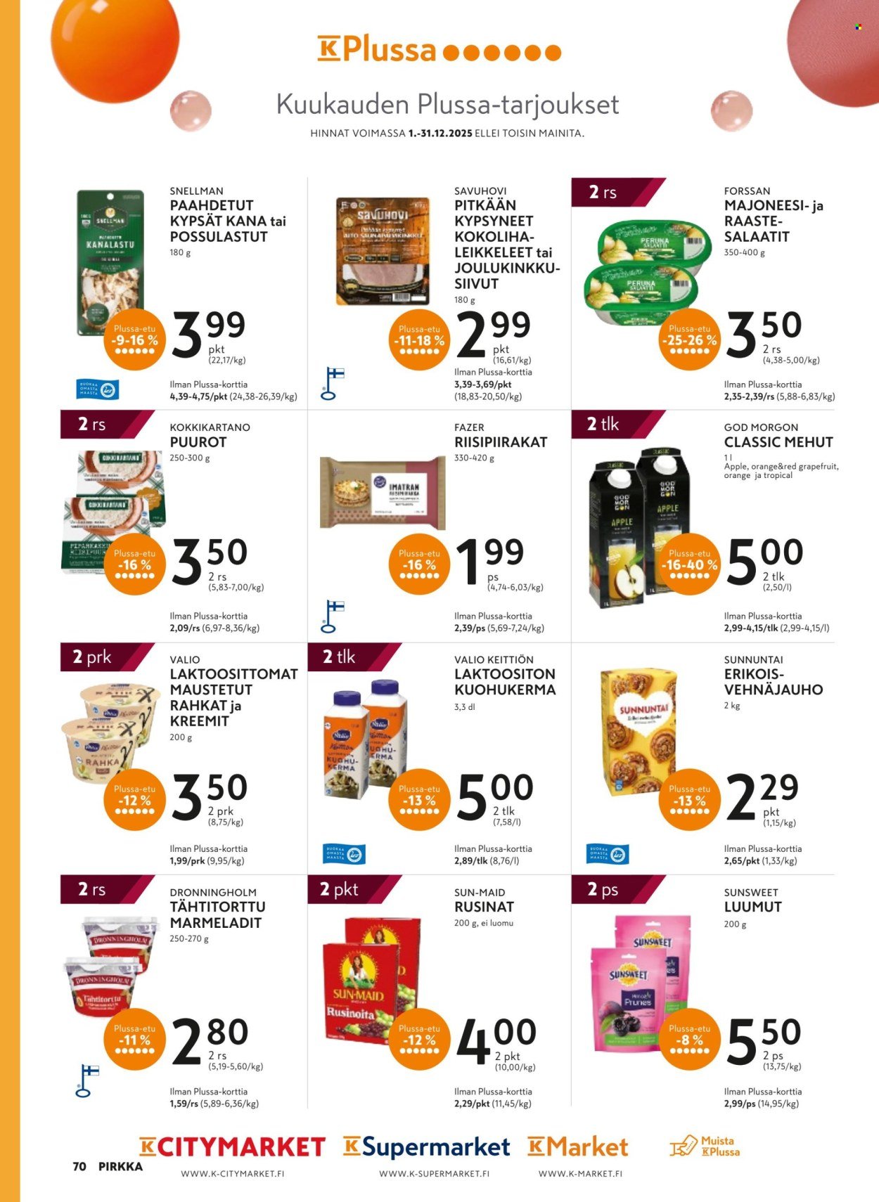 K-MARKET tarjoukset - Pirkka