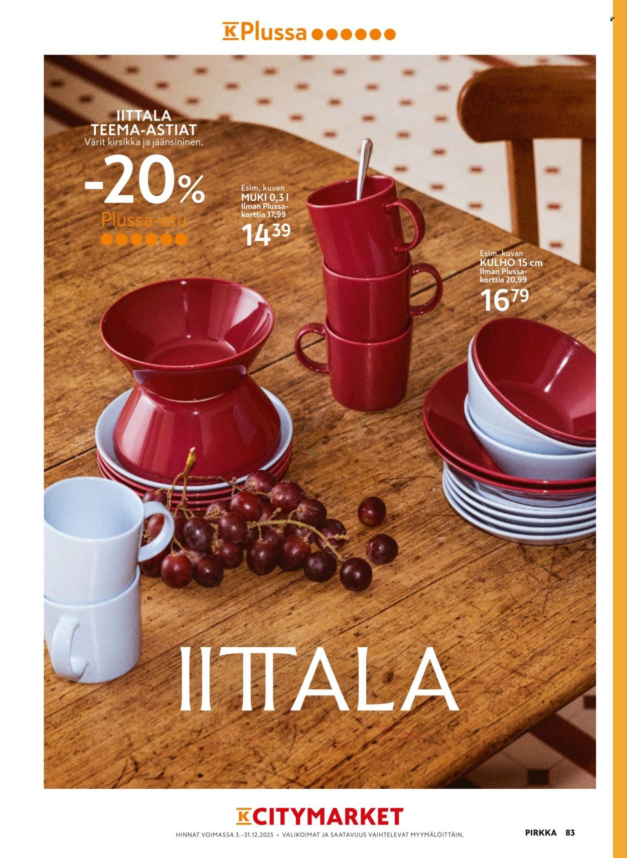 K-MARKET tarjoukset - Pirkka