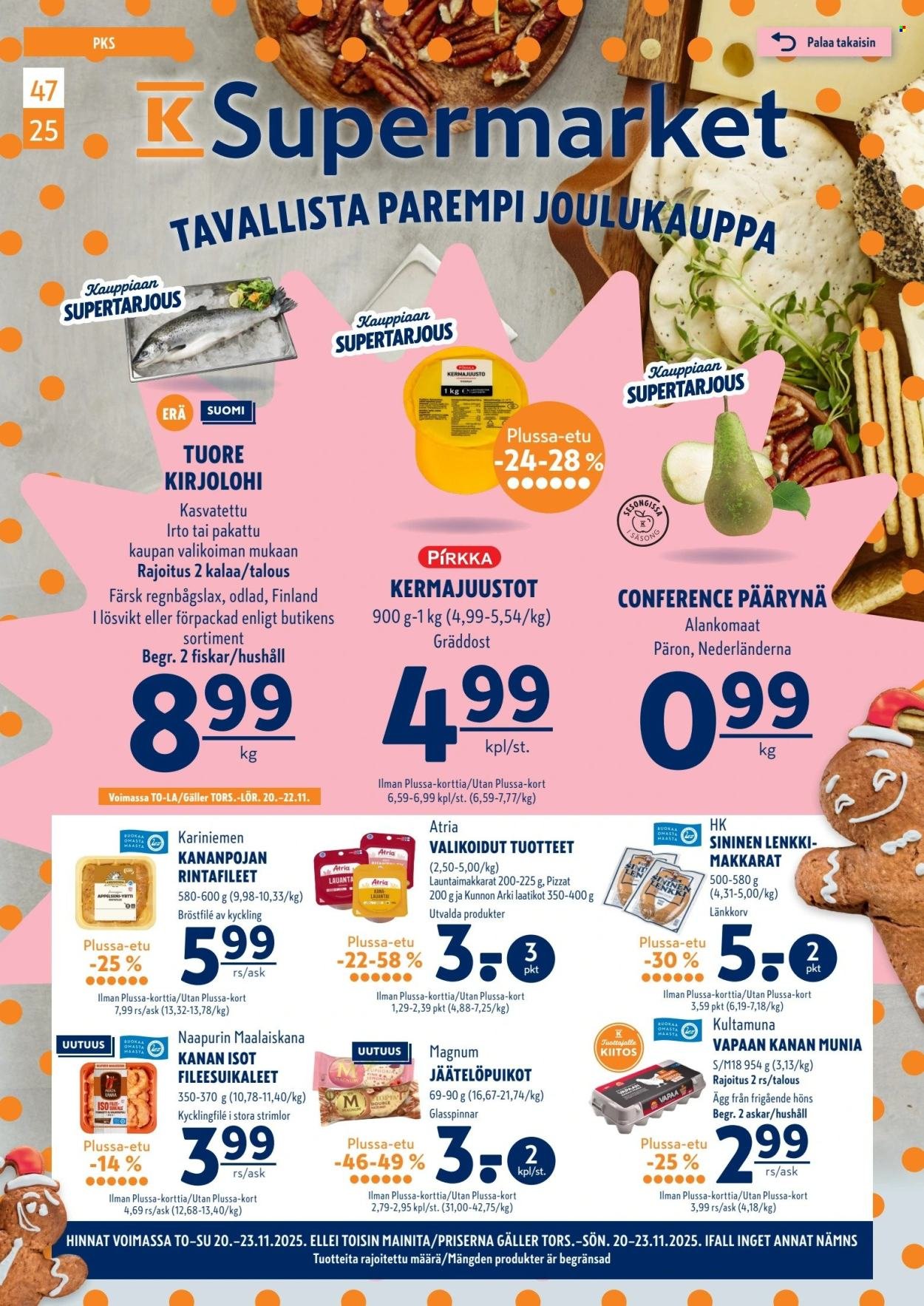 K-SUPERMARKET tarjoukset - Tavallista parempi joulukauppa