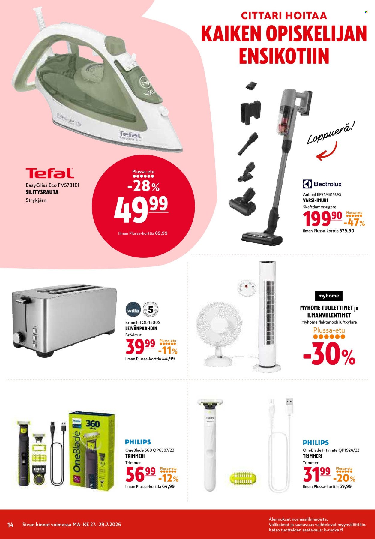 K-CITYMARKET tarjoukset - Alkaen MA 27.7.2026