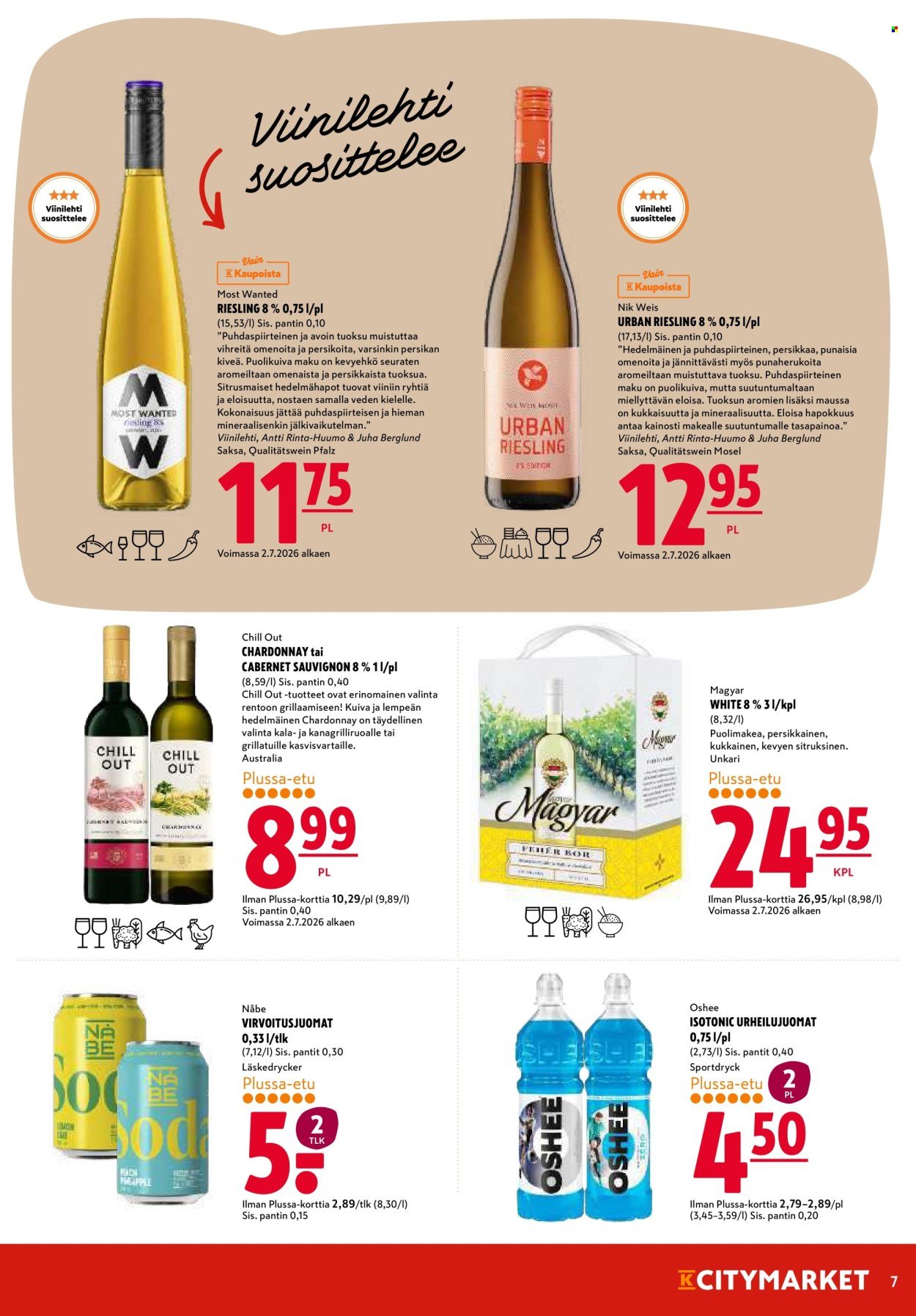 K-CITYMARKET tarjoukset - Alkaen MA 27.7.2026