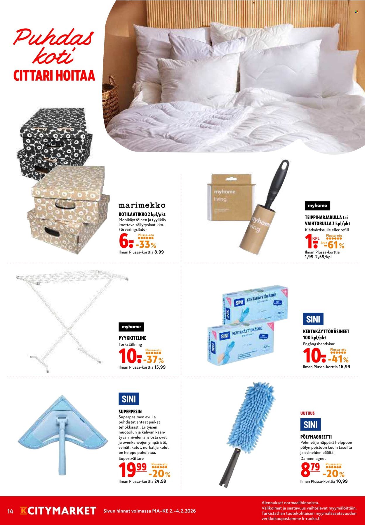 K-CITYMARKET tarjoukset - Alkaen MA 2.2.2026