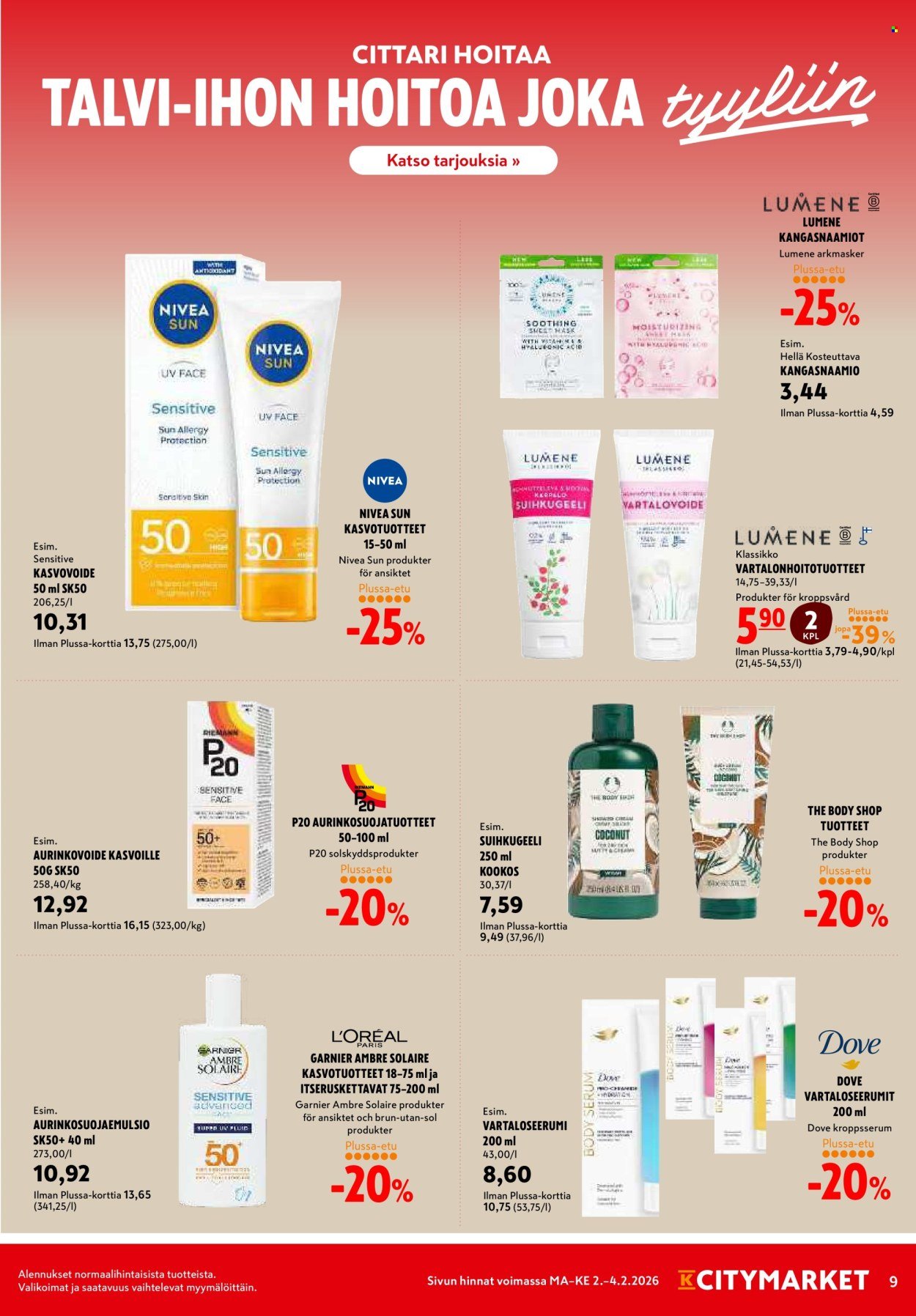K-CITYMARKET tarjoukset - Alkaen MA 2.2.2026
