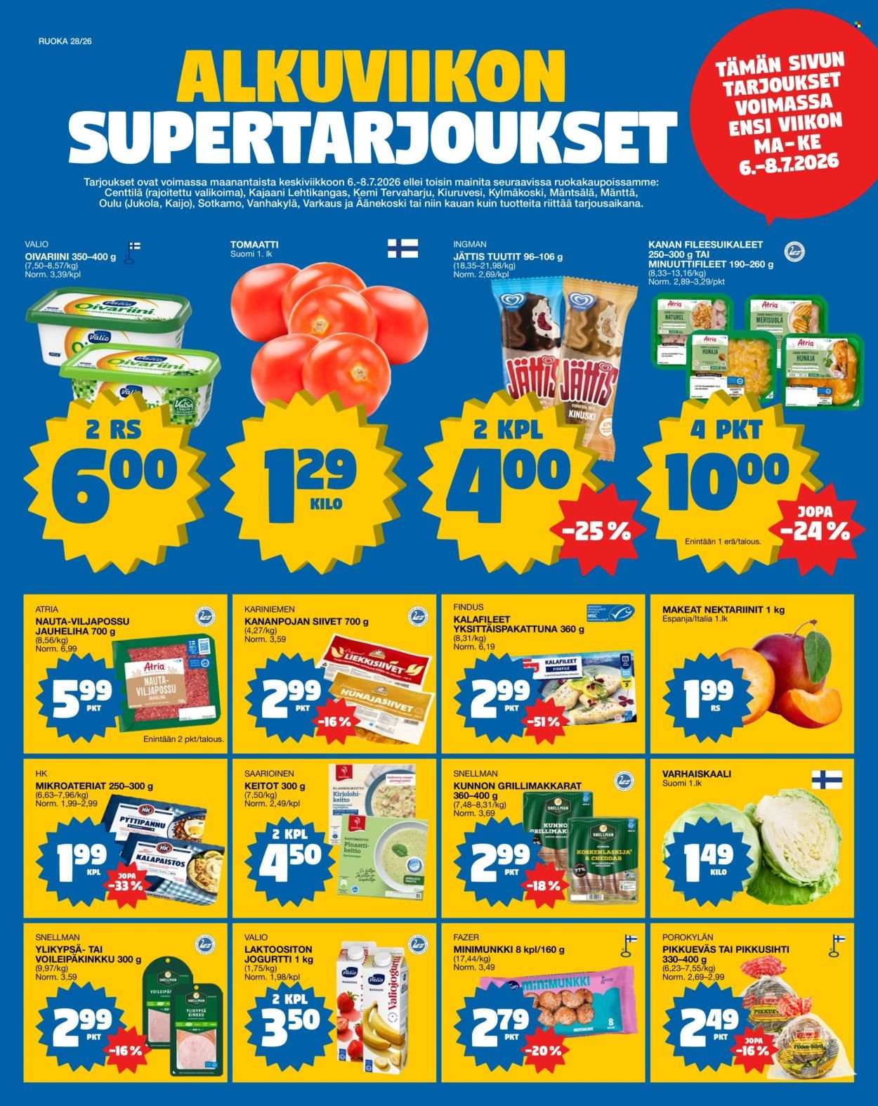 TOKMANNI tarjoukset - Ruokasanomat