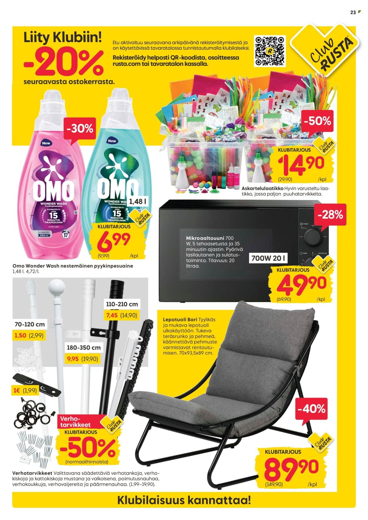 RUSTA tarjoukset - Alkaen TI 7.4.2026