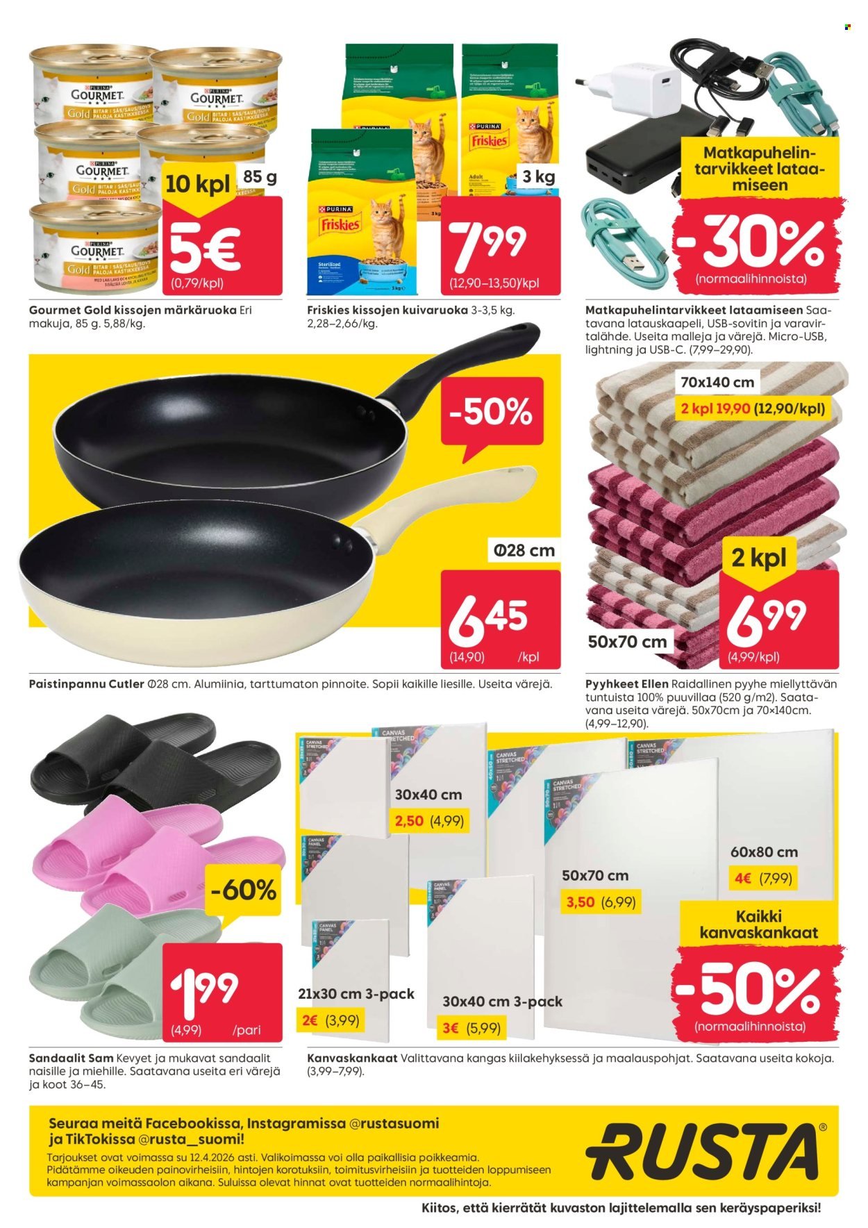 RUSTA tarjoukset - Alkaen TI 7.4.2026