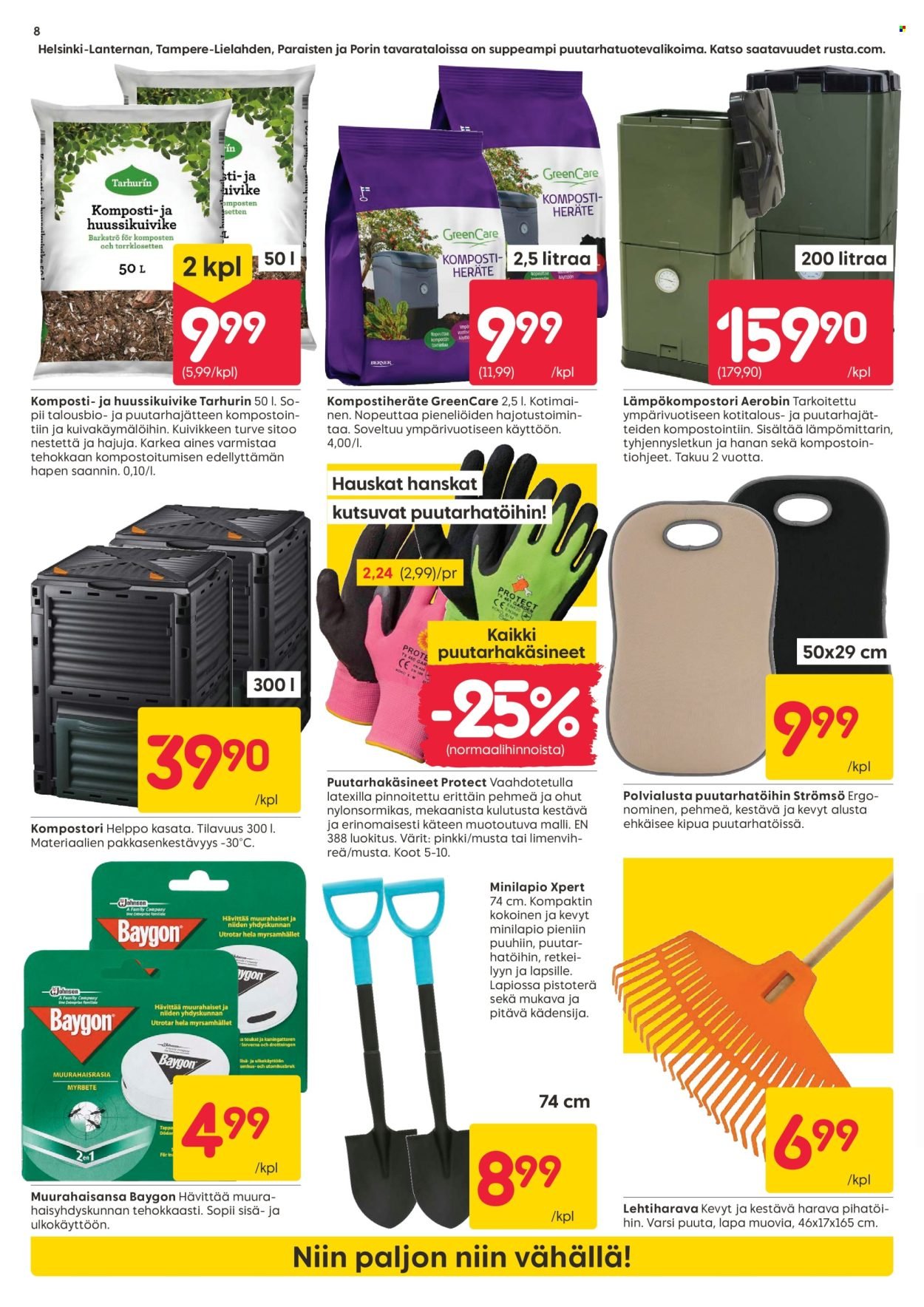 RUSTA tarjoukset - Alkaen TI 7.4.2026