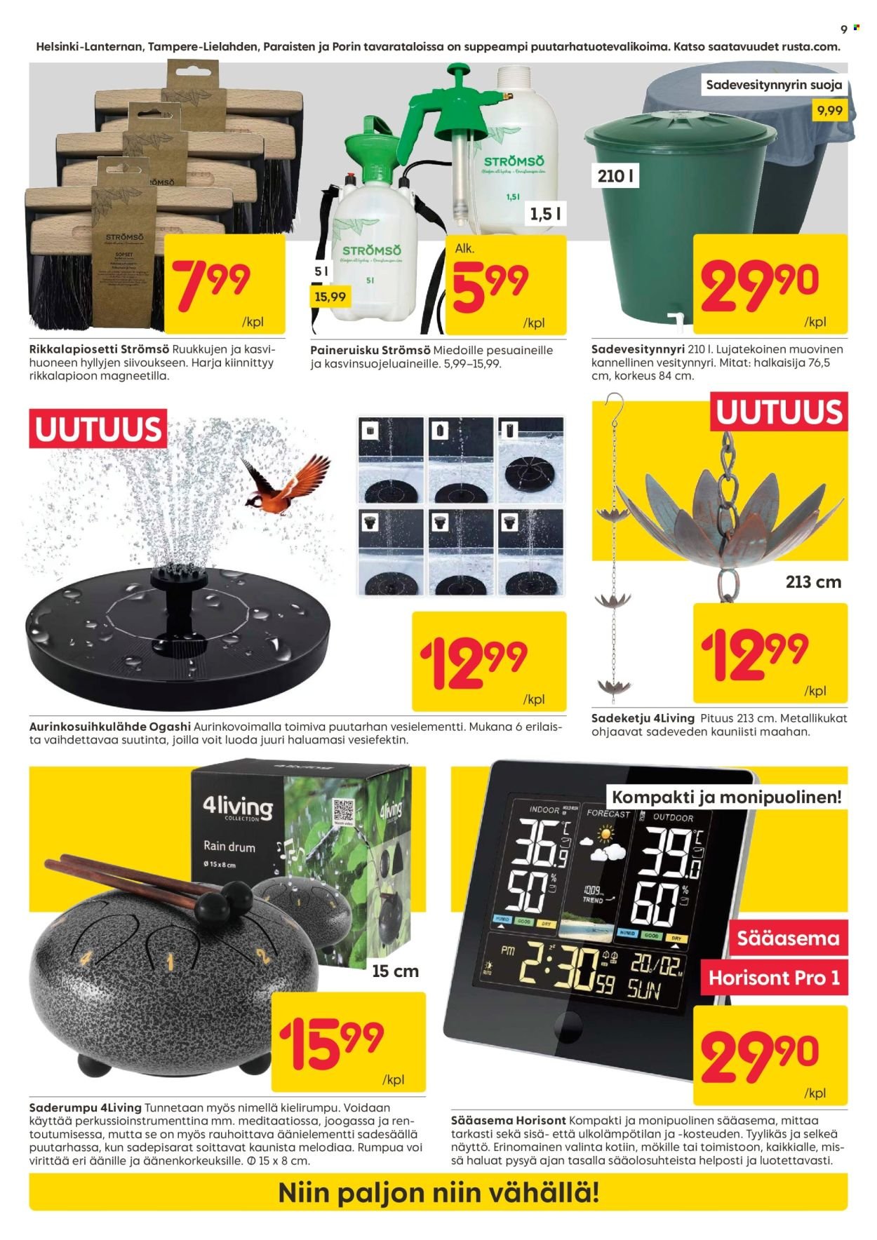 RUSTA tarjoukset - Alkaen TI 7.4.2026