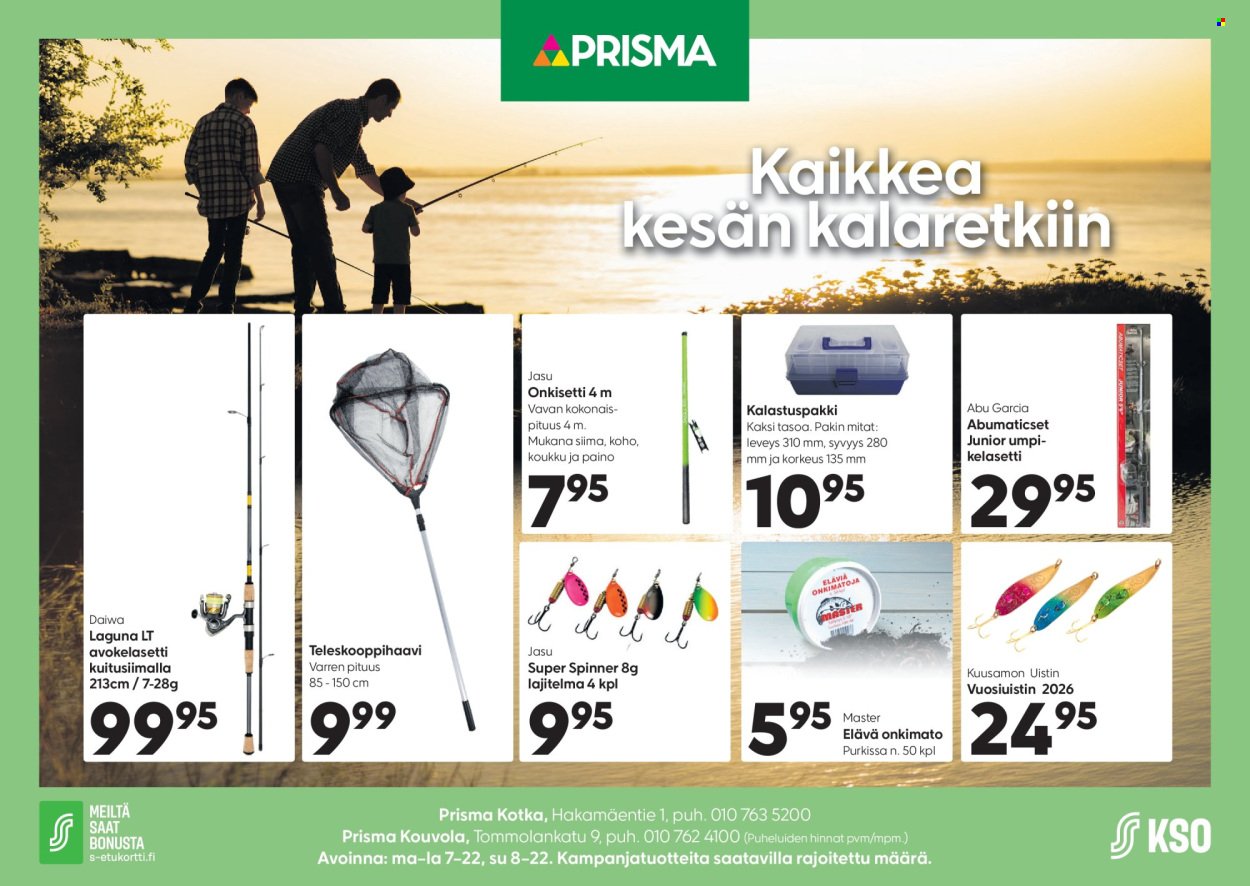 PRISMA tarjoukset - Alkaen KE 22.7.2026