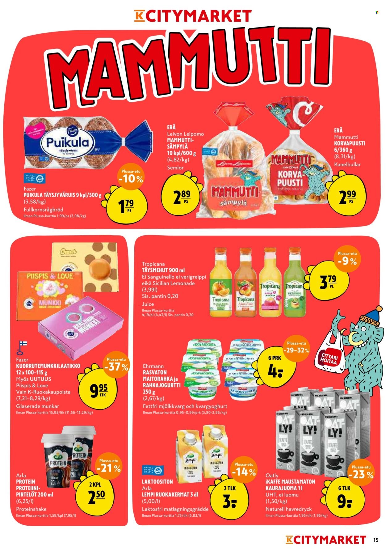 K-CITYMARKET tarjoukset - Alkaen TO 15.10.2026