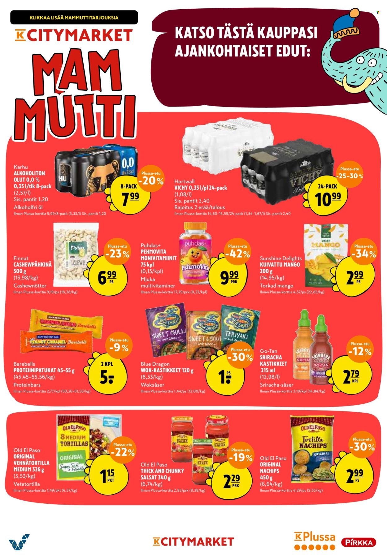 K-CITYMARKET tarjoukset - Alkaen TO 15.10.2026