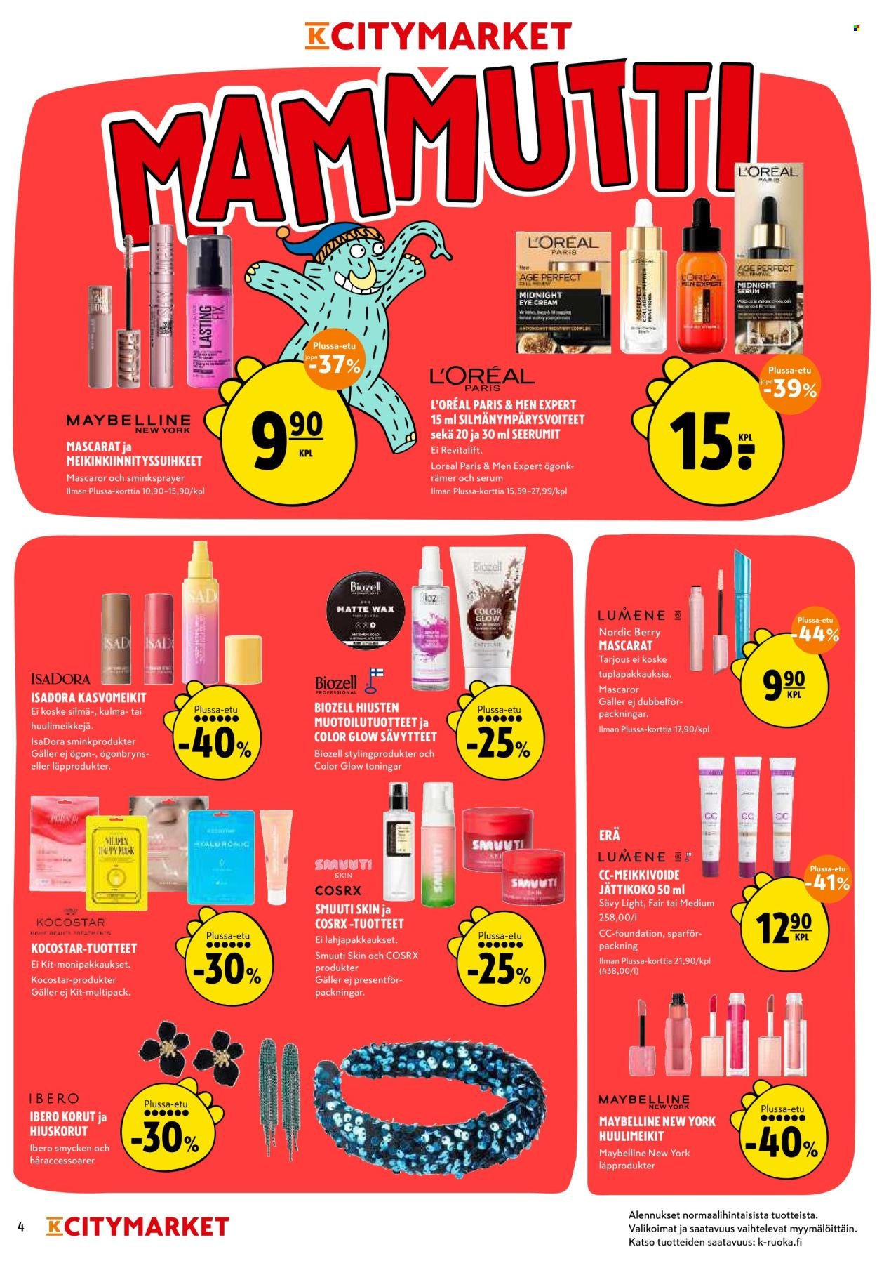 K-CITYMARKET tarjoukset - Alkaen TO 15.10.2026