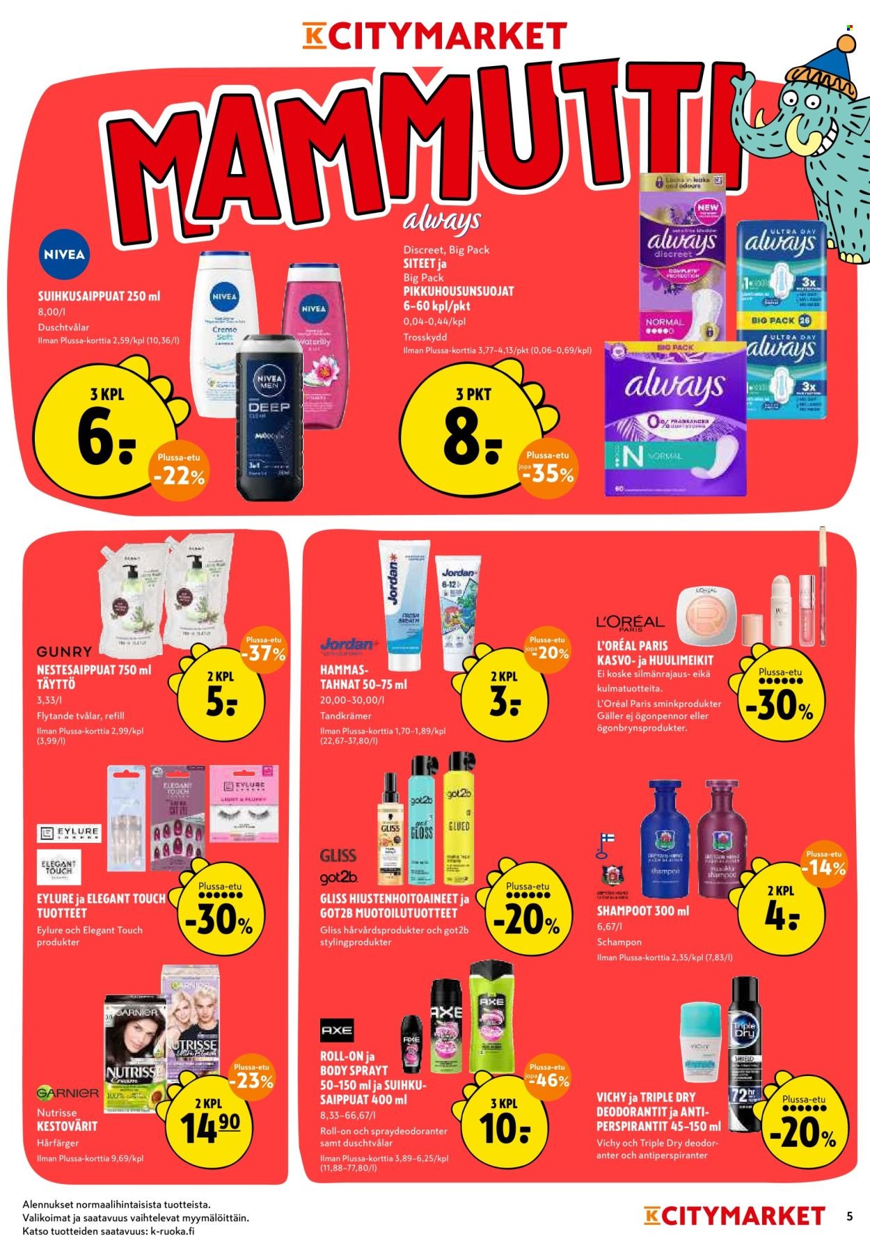K-CITYMARKET tarjoukset - Alkaen TO 15.10.2026