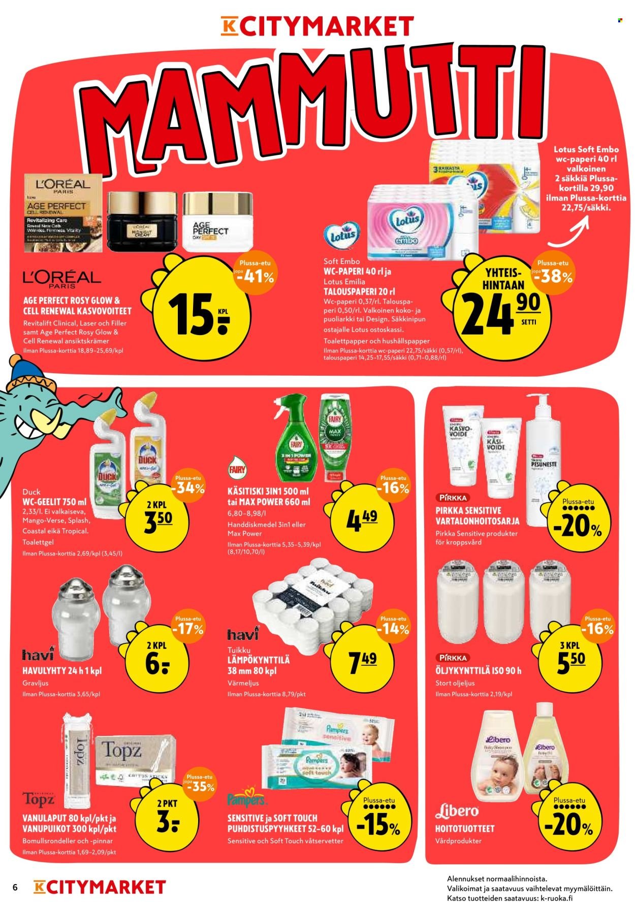 K-CITYMARKET tarjoukset - Alkaen TO 15.10.2026