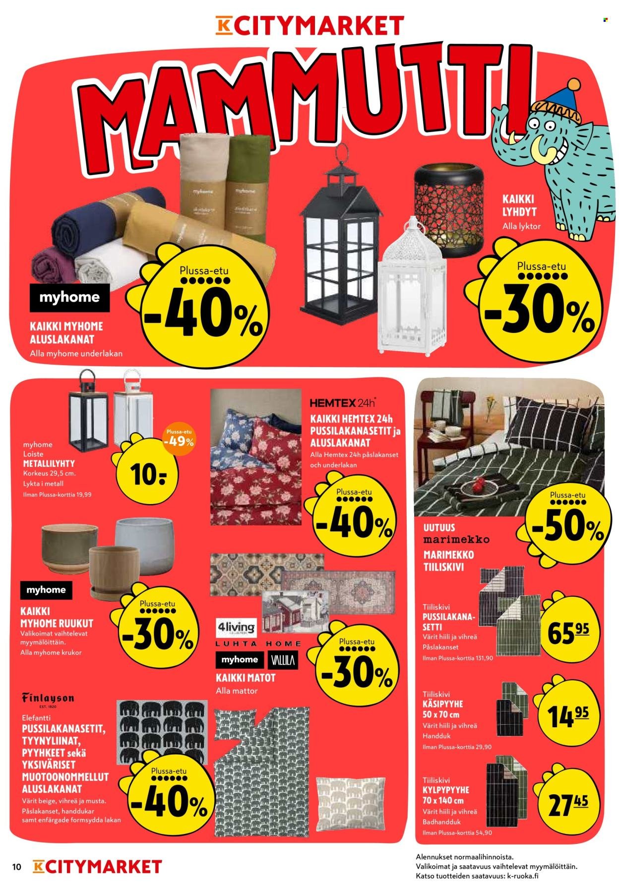 K-CITYMARKET tarjoukset - Alkaen TO 15.10.2026