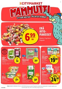 K-CITYMARKET tarjoukset - Alkaen TO 15.10.2026