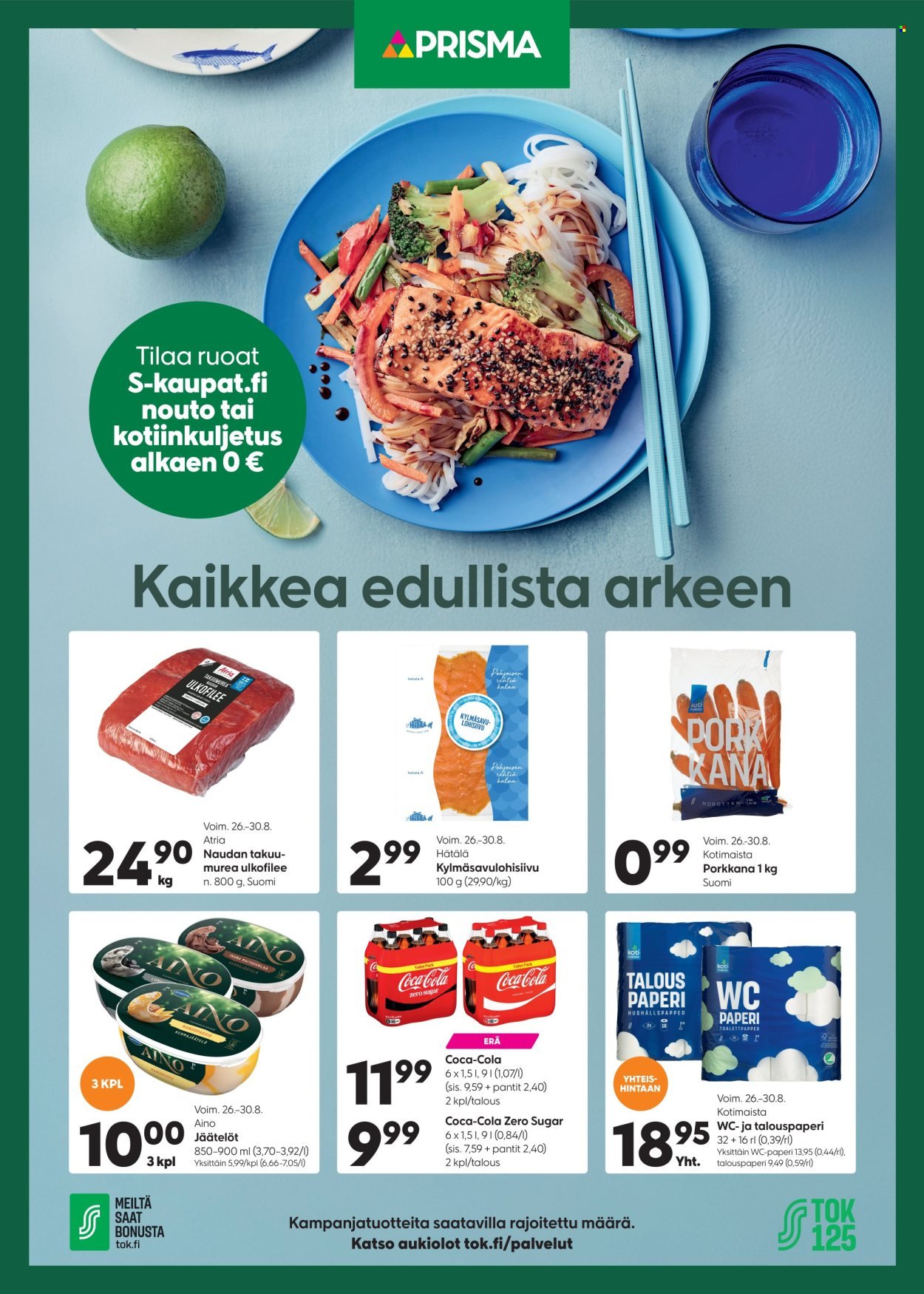 PRISMA tarjoukset - Alkaen KE 26.8.2026