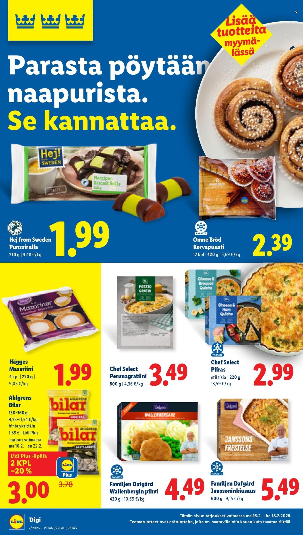 LIDL tarjoukset - Alkaen TO 12.2.2026