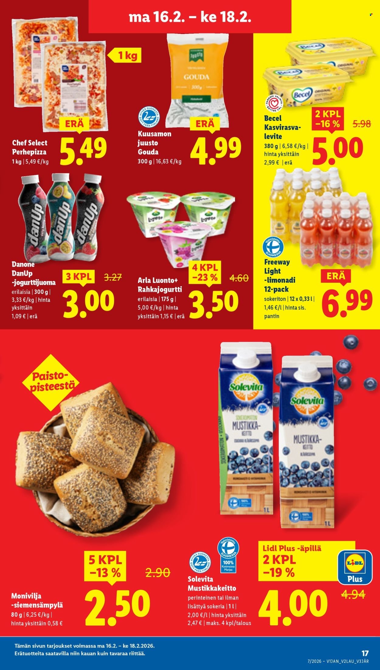 LIDL tarjoukset - Alkaen TO 12.2.2026