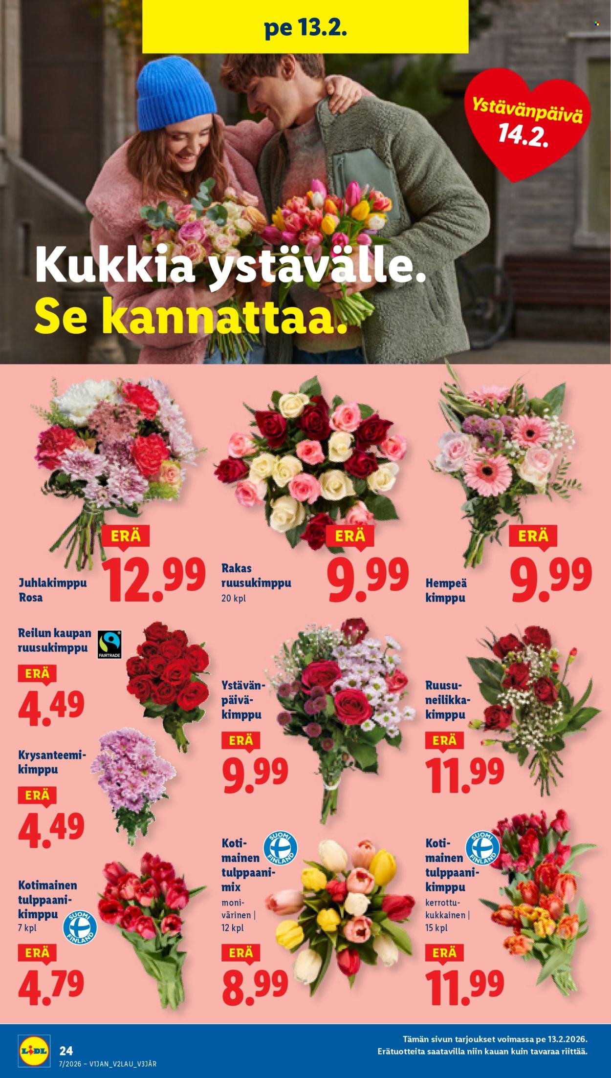 LIDL tarjoukset - Alkaen TO 12.2.2026