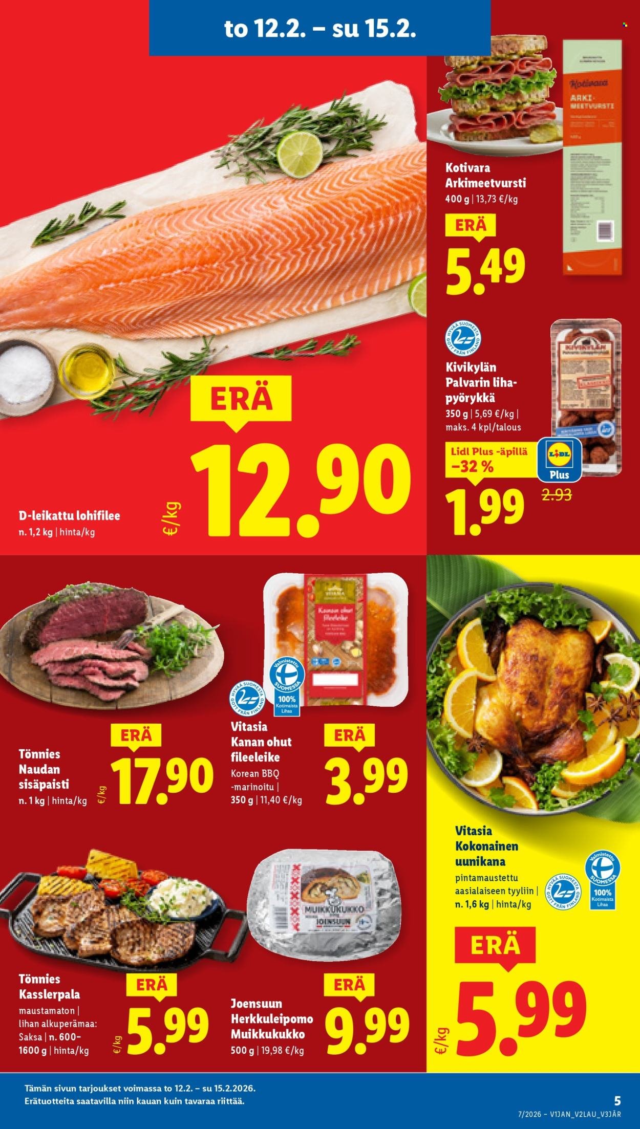 LIDL tarjoukset - Alkaen TO 12.2.2026