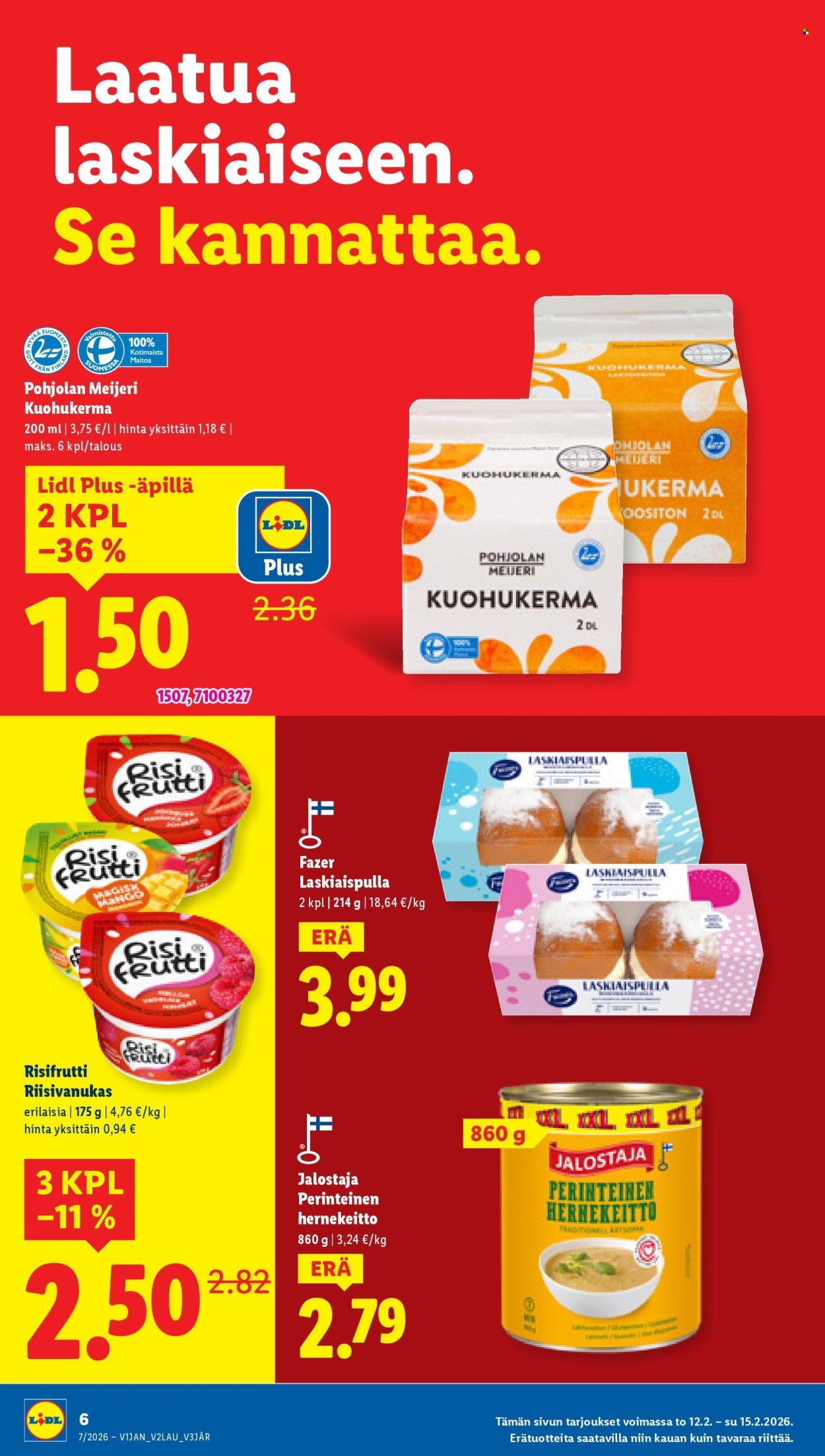 LIDL tarjoukset - Alkaen TO 12.2.2026