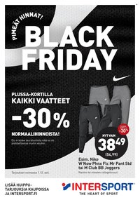 INTERSPORT tarjoukset - Black Friday!