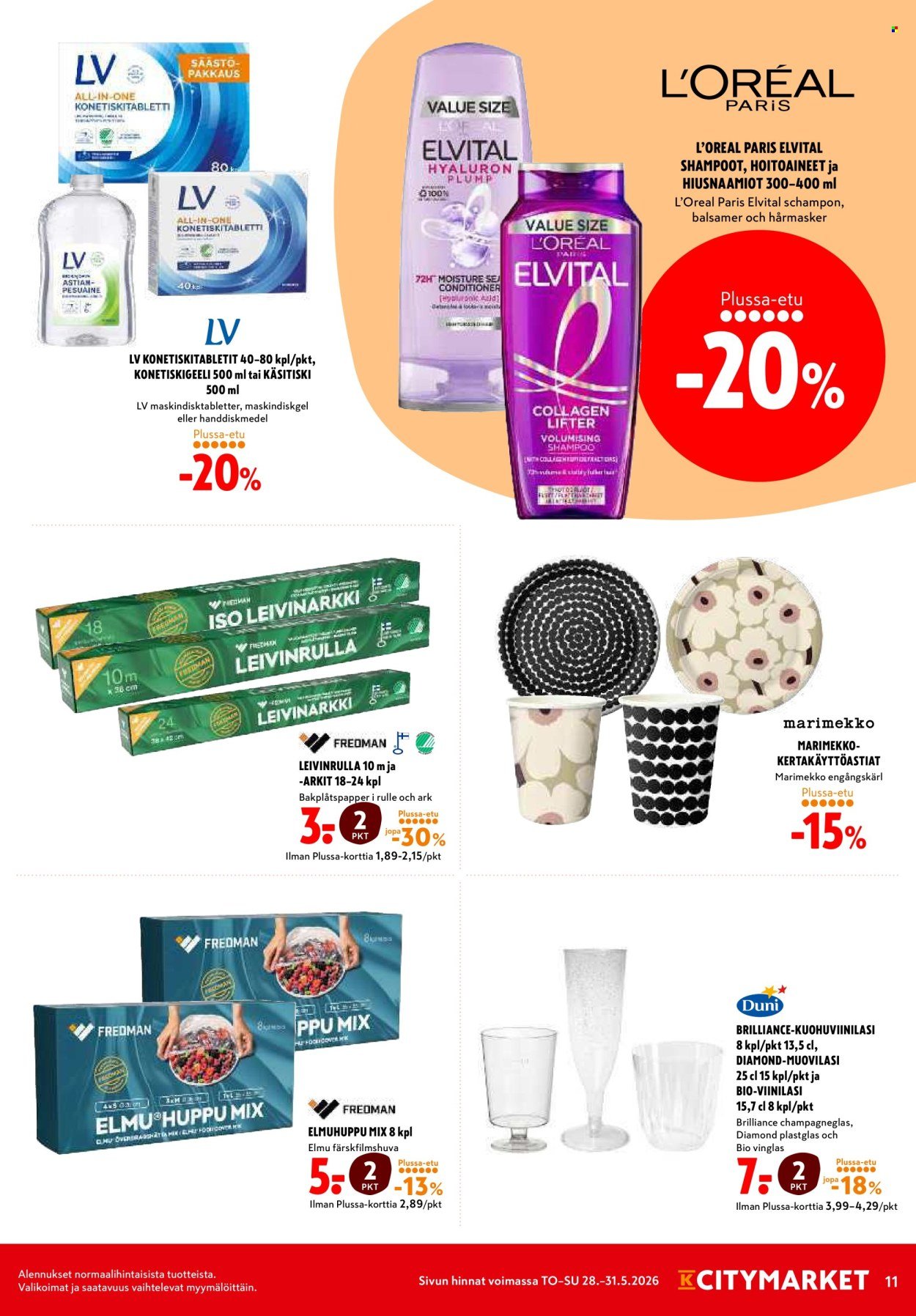 K-CITYMARKET tarjoukset - Alkaen TO 28.5.2026