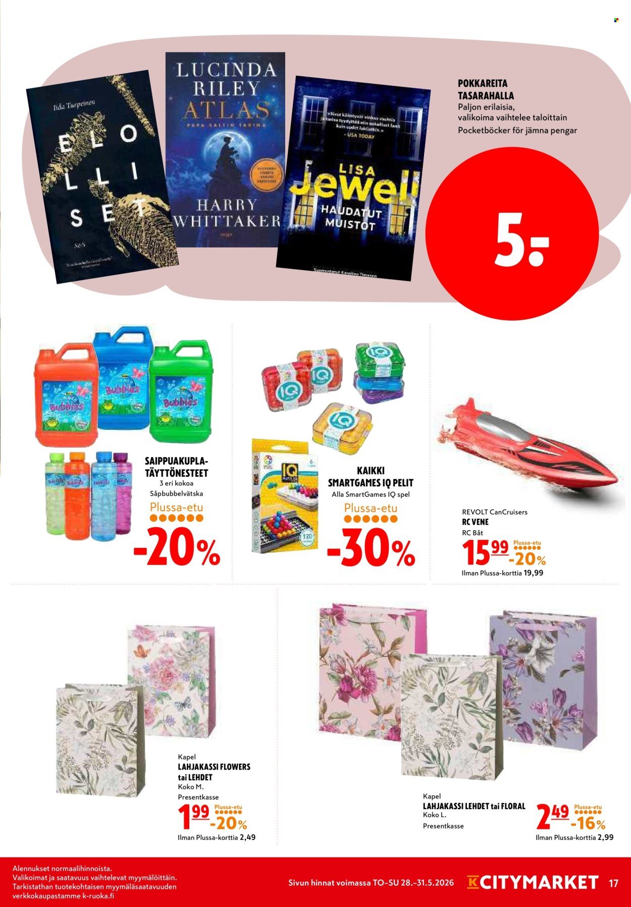 K-CITYMARKET tarjoukset - Alkaen TO 28.5.2026