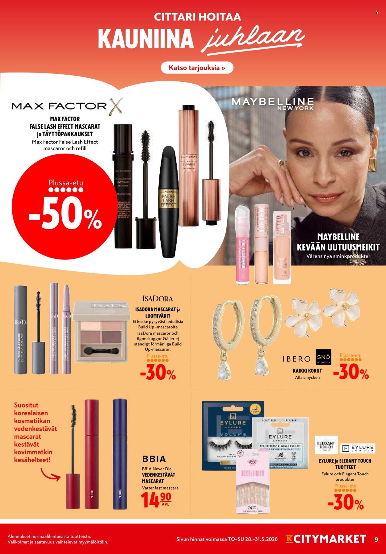 K-CITYMARKET tarjoukset - Alkaen TO 28.5.2026