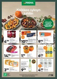 PRISMA tarjoukset - Alkaen KE 29.10.2025 (2025-10-29 - 2025-11-02)