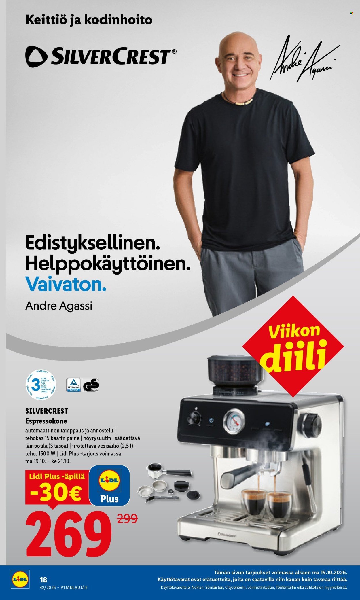 LIDL tarjoukset - Alkaen MA 19.10.2026