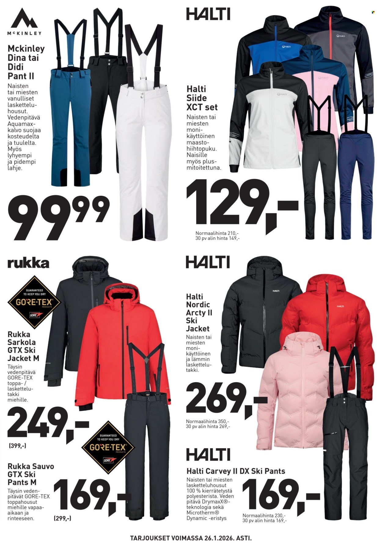 INTERSPORT tarjoukset - Vauhtia talveen Intersportissa!
