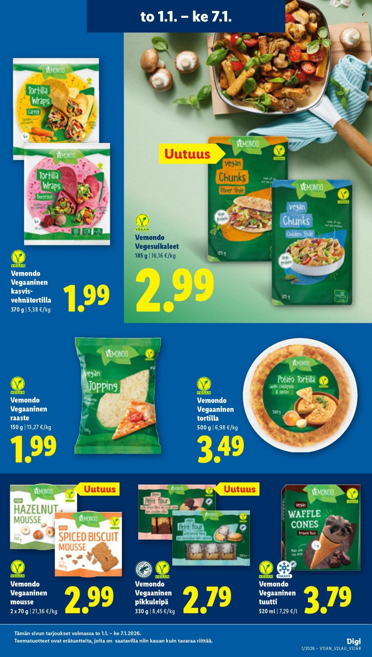 LIDL tarjoukset - Alkaen TO 1.1.2026
