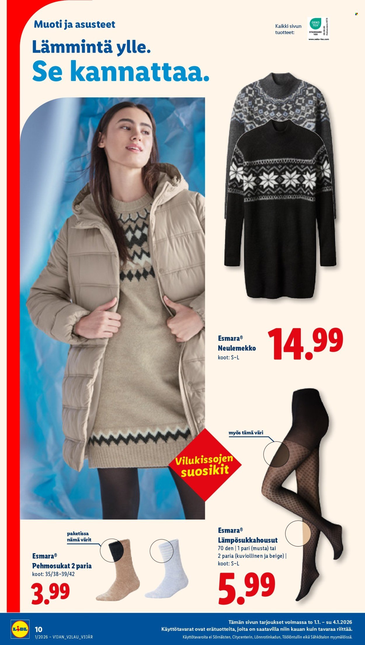 LIDL tarjoukset - Alkaen TO 1.1.2026