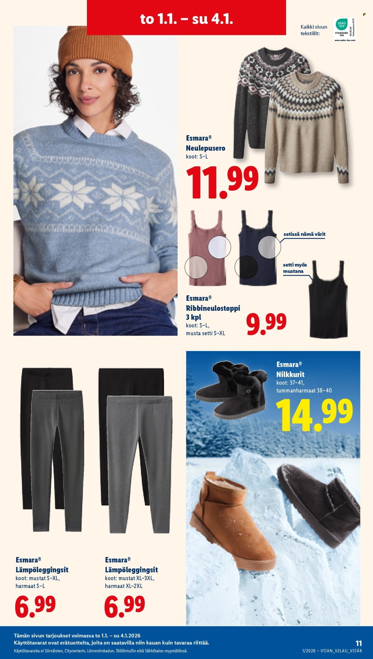 LIDL tarjoukset - Alkaen TO 1.1.2026